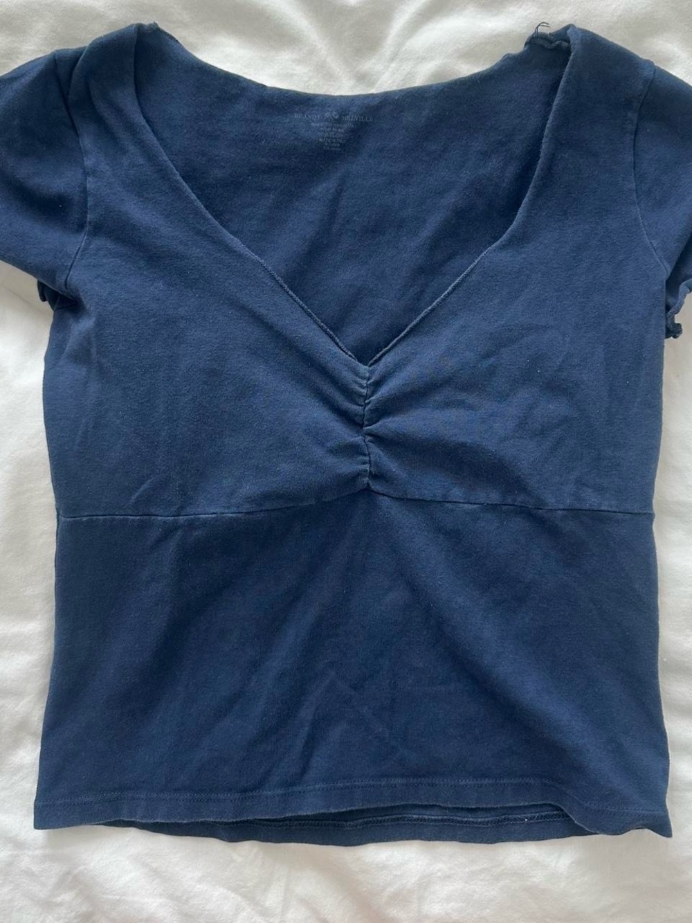Brandy Melville Navy Blue Gina Top
